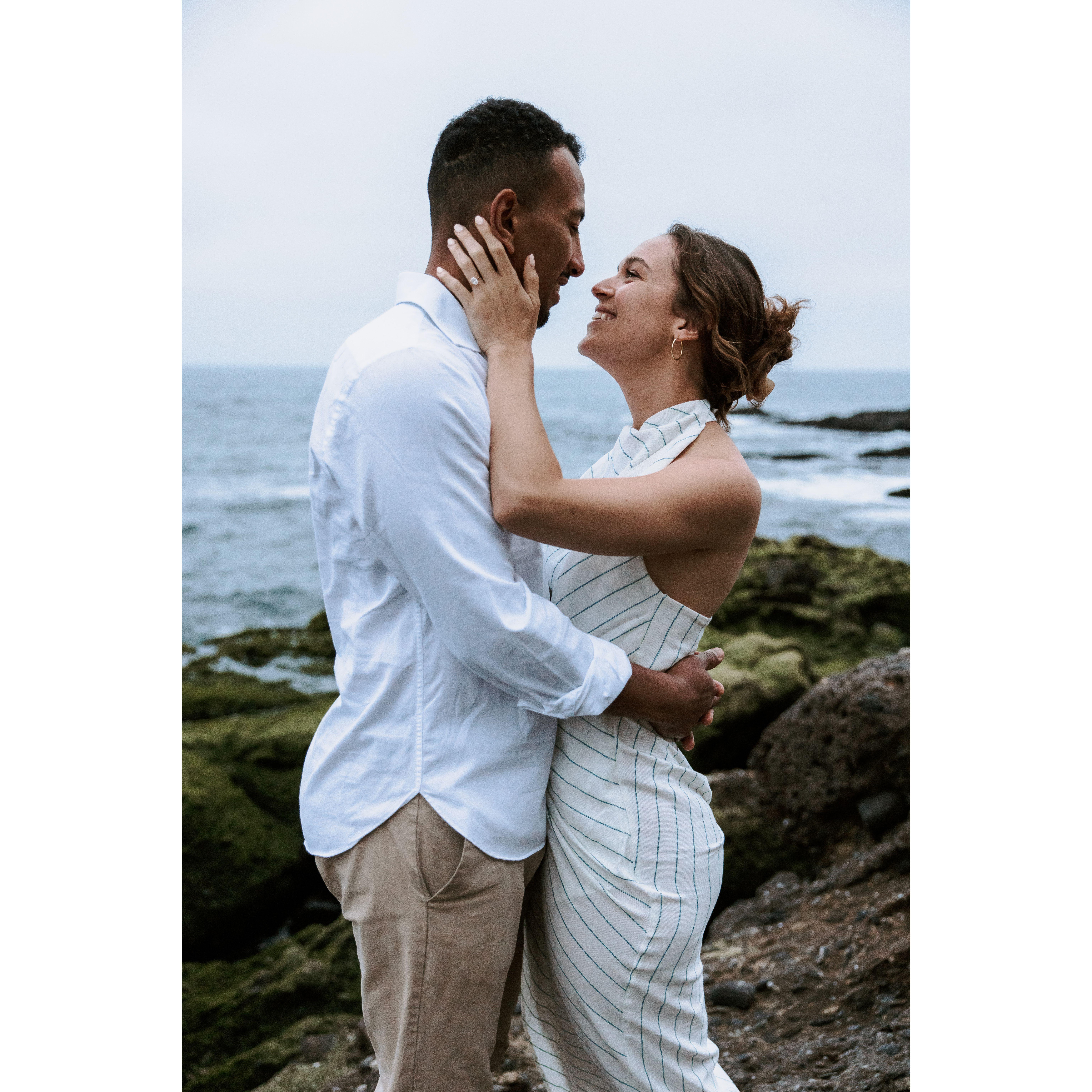 From our engagement photos at Victoria Beach, part of Laguna Beach, CA.