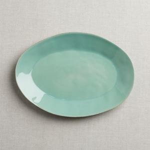 Marin Aqua Oval Platter