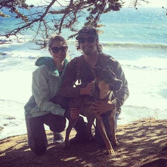 Our first trip to Big Sur, exploring Pfeiffer Beach with Leila
