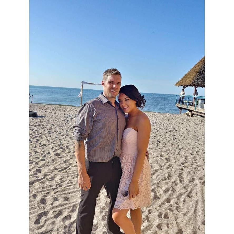 Celebrating Lindsey & Shaun on the beach