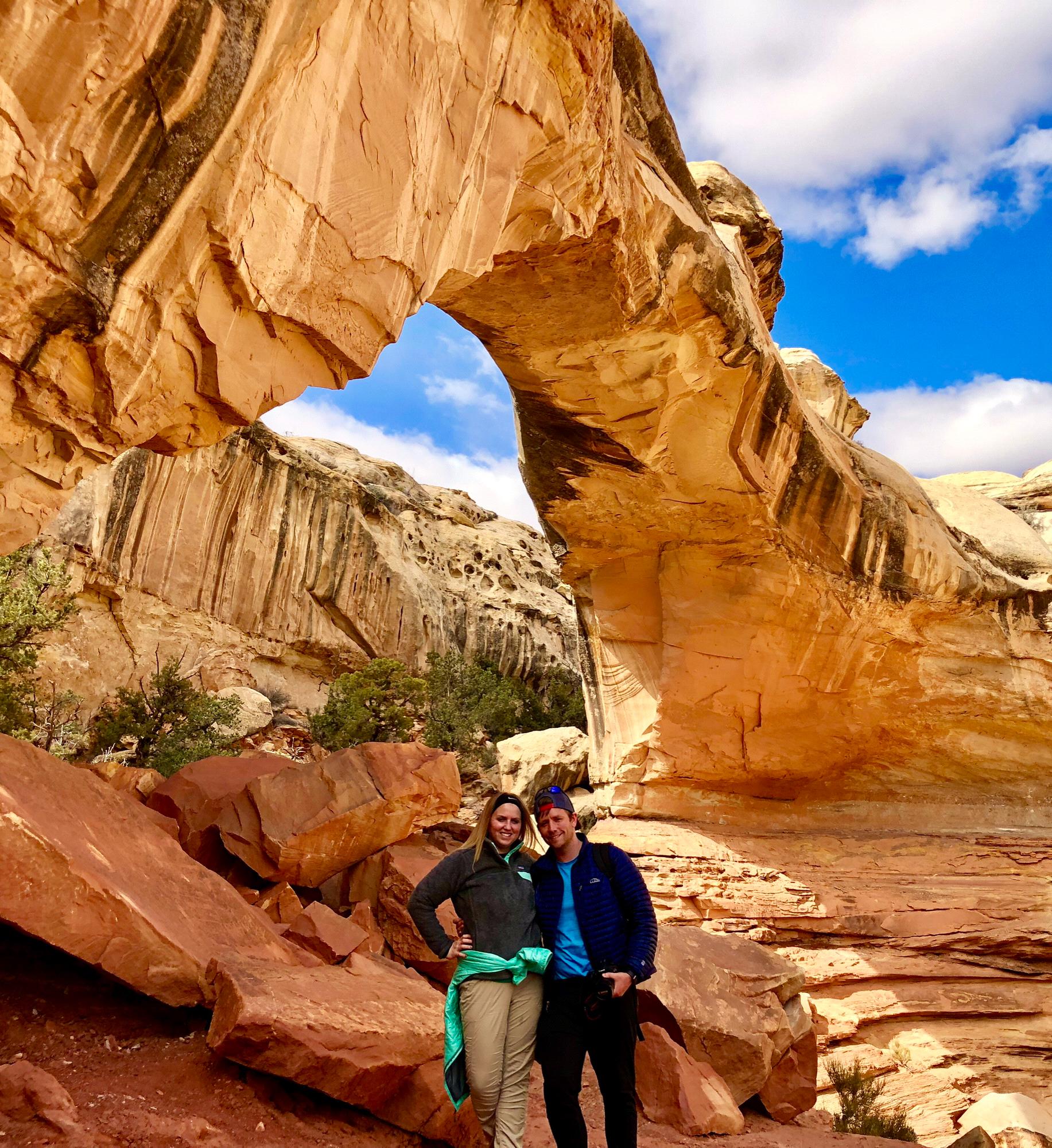 Hickman’s Bridge in Capitol Reef