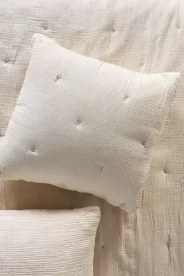 Elysian Cross-Dyed Gauze Euro Sham