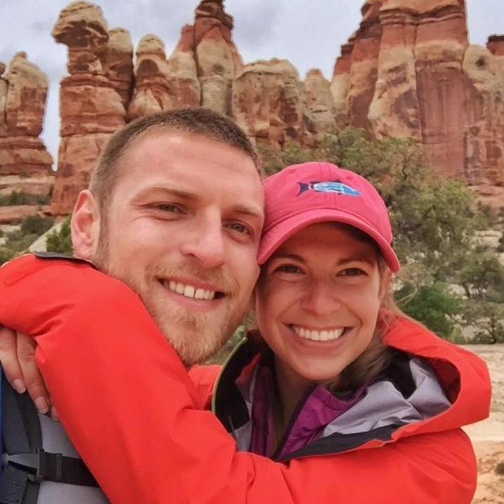 Camping in Canyonlands National Park, Utah
