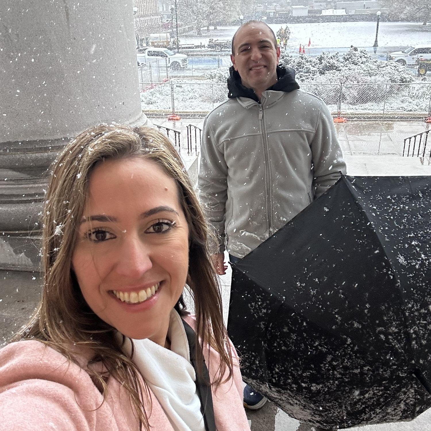 Snowstorm in Denver
