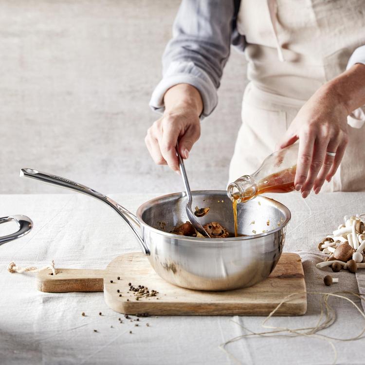 Demeyere, Atlantis Stainless Steel Saucier | Zola