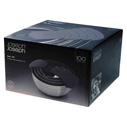 Joseph Joseph ® Nest™ 9-piece stainless steel mixing bowl and food prep set - 100 Collection