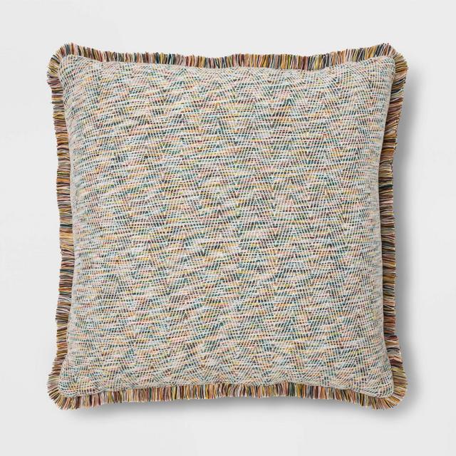 Fringe Jacquard Euro Pillow - Opalhouse™