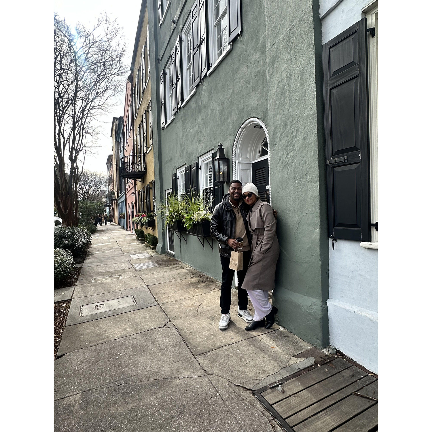 Our first weekend trip to Charleston was everything—salty ocean air, a romantic candlelit dinner, and wandering down Rainbow Row. A perfect getaway, just the two of us.