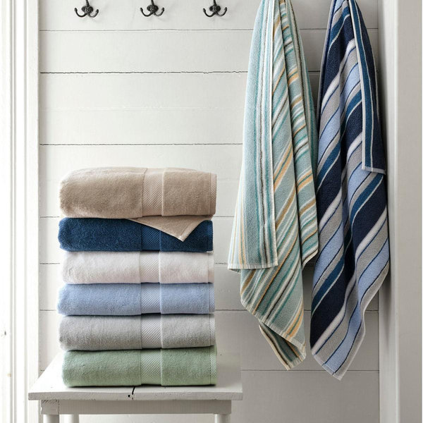 Premium Cotton Bath Towels | White