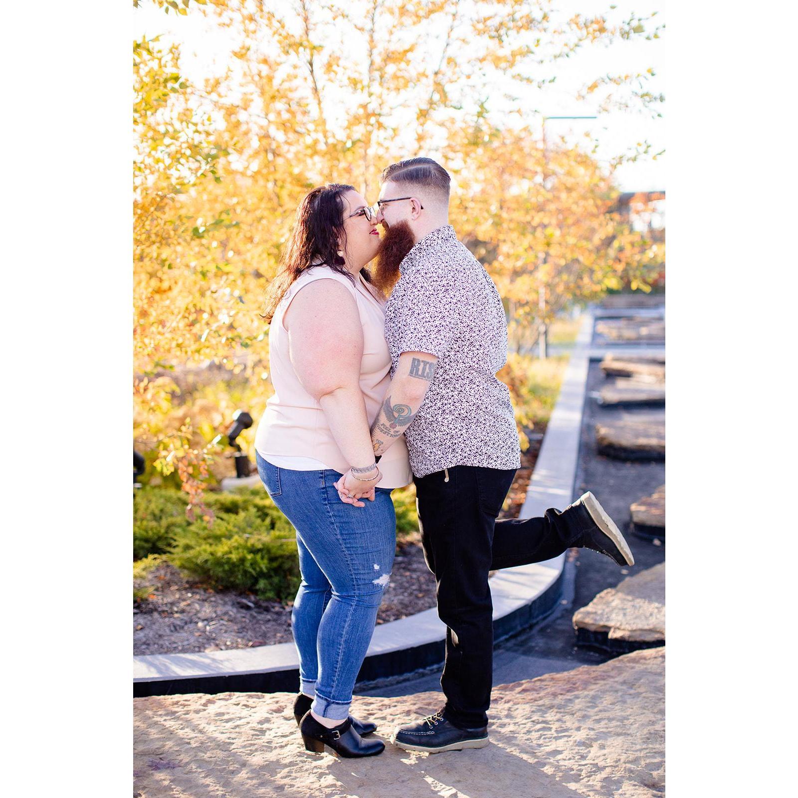 Engagement photos by Natalie Kunkel Photography