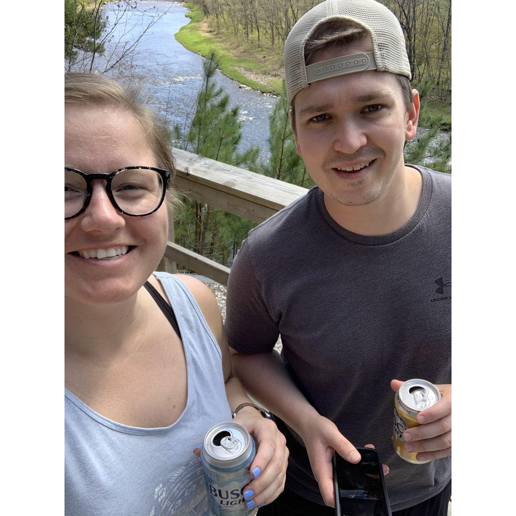 Another hike, another beer!