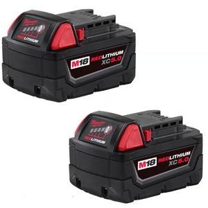 Milwaukee M18 RedLithium Battery Pack 2 pc