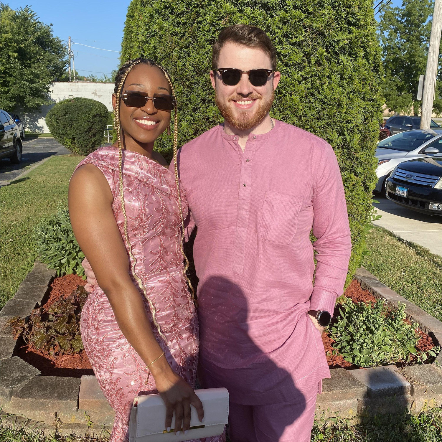 Our first traditional wedding together!