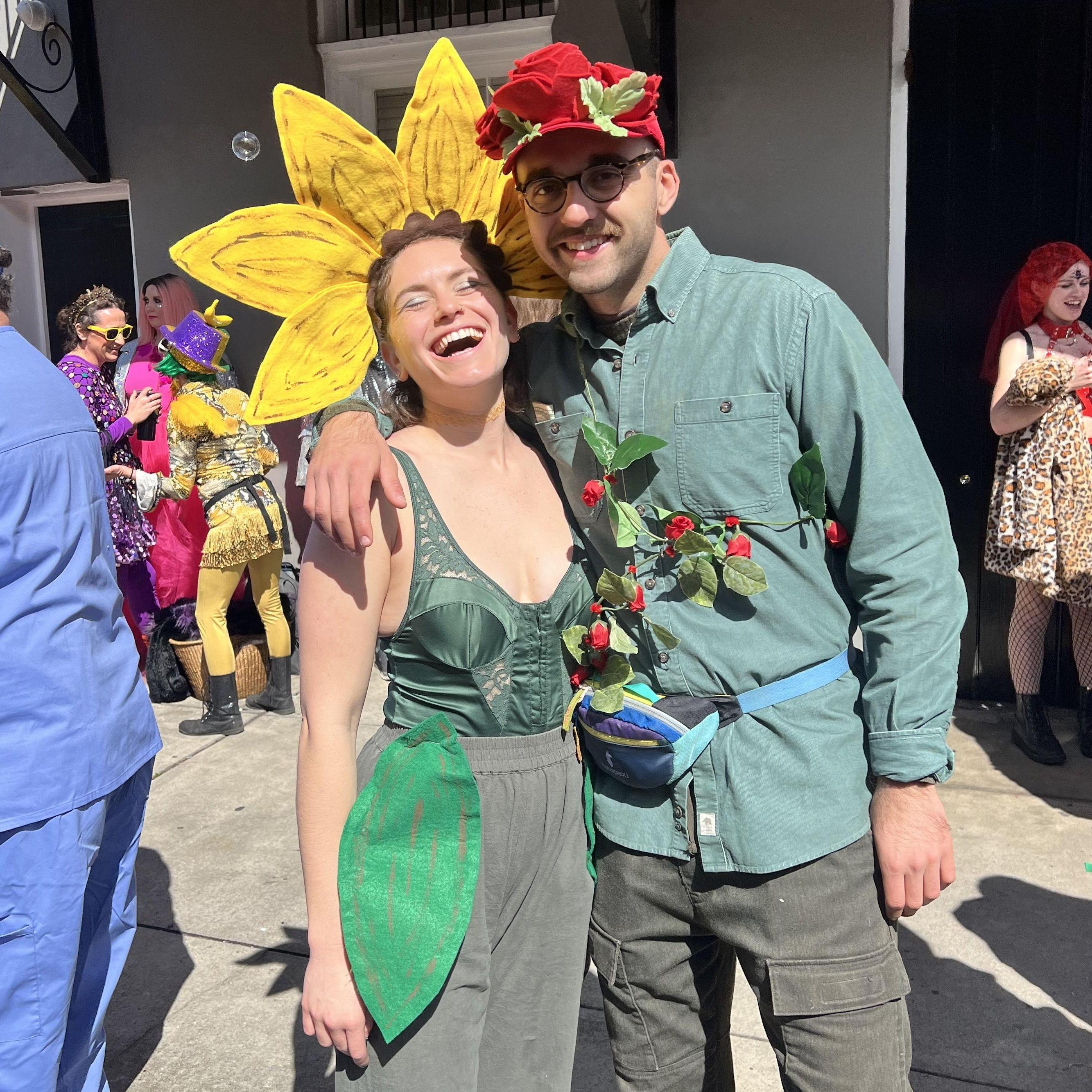 Too many Mardi Gras costumes to count!