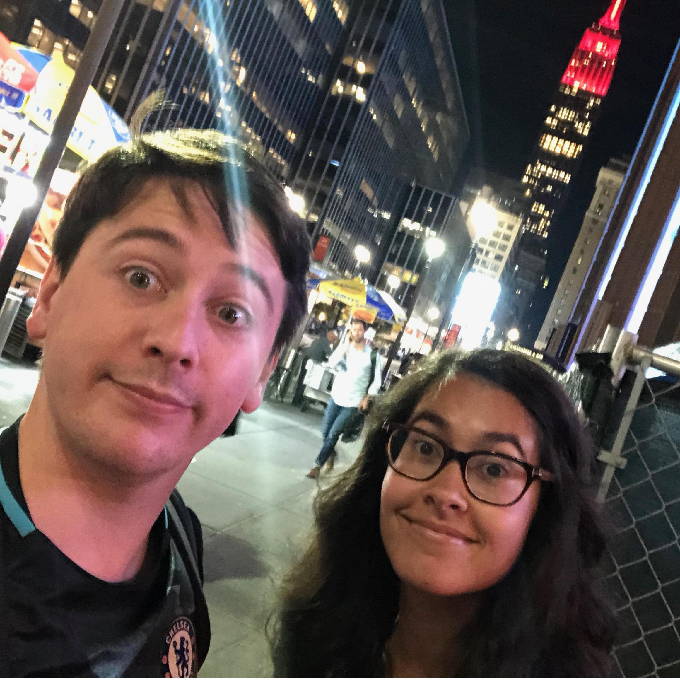 Danielle's first NYC trip, July 2018.