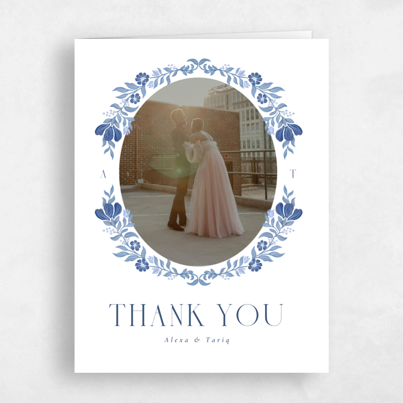 Premium PSD | A Wedding Thank You Card