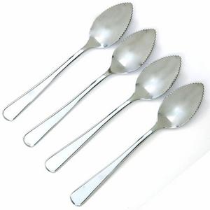 4 Grapefruit Spoons Windsor Heavy Weight 18/0