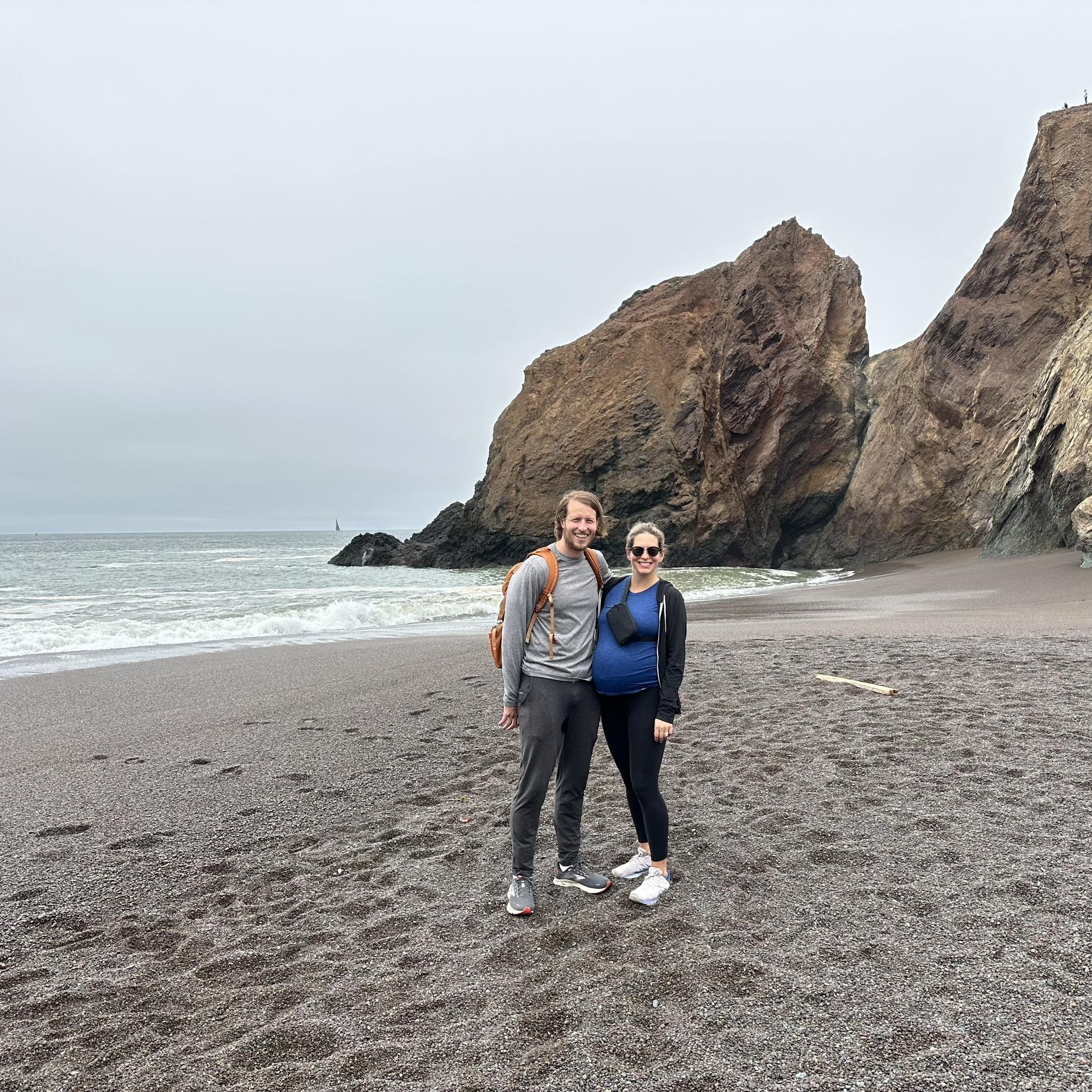 Tennessee Valley hike at 40 weeks pregnant!