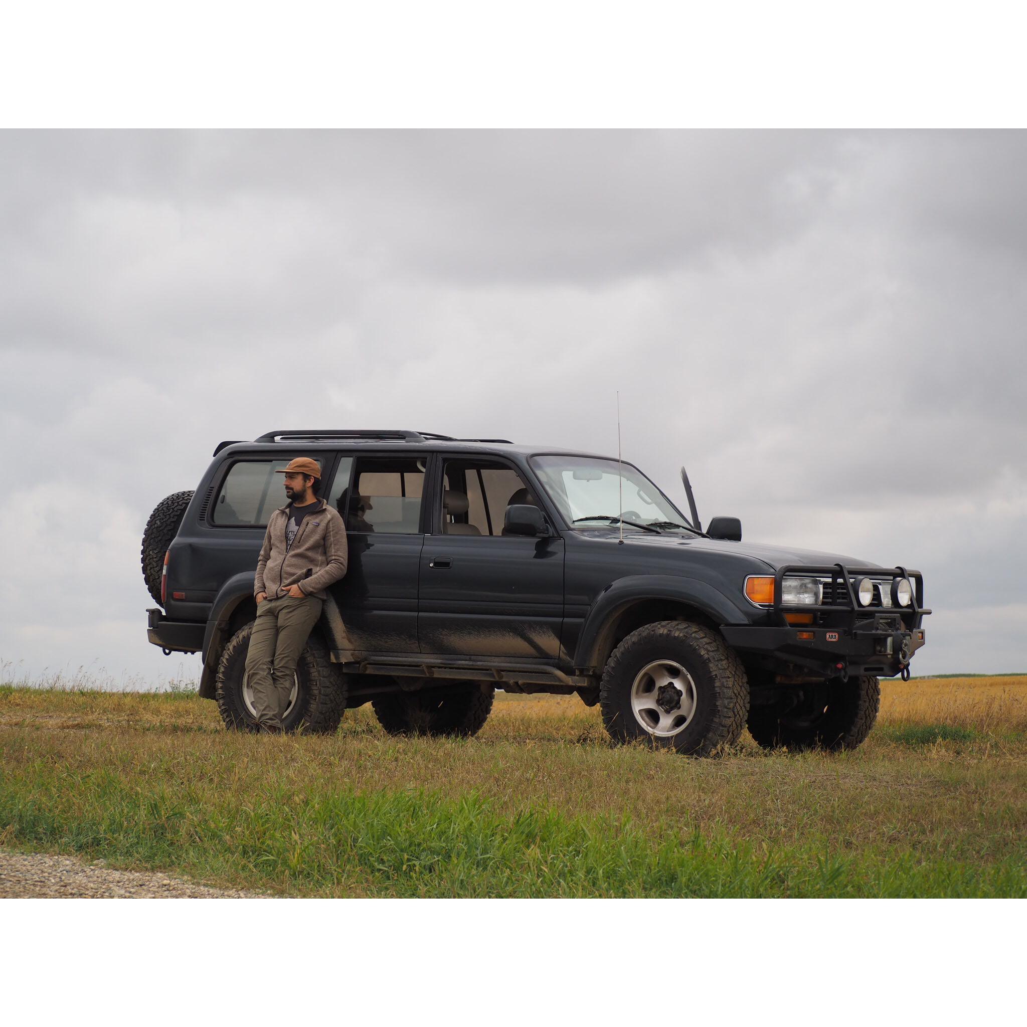 Chet and The Pig looking good in North Dakota