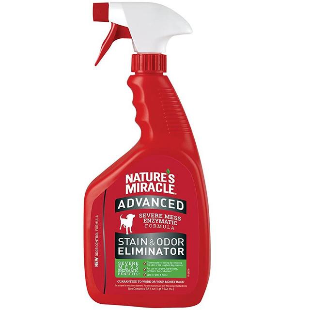 Nature's Miracle Advanced Stain and Odor Eliminator Dog for Severe Dog Messes