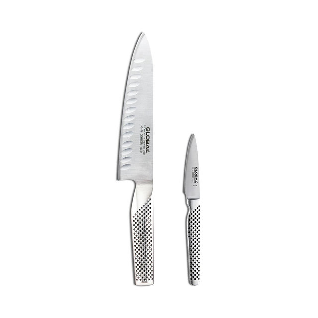 Global Classic 2-Piece Chef's Knife Set