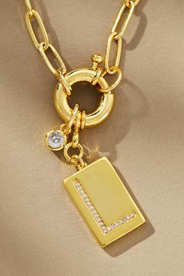 Uncommon James Initial Chain Monogram Necklace