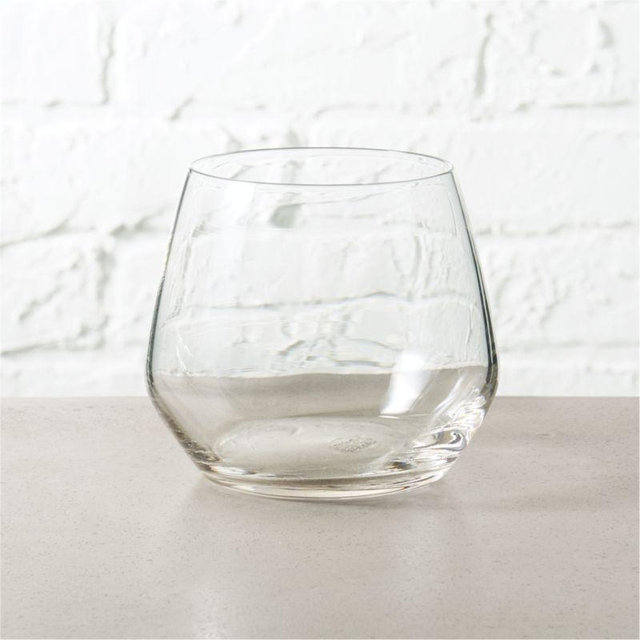 blend stemless wine glass