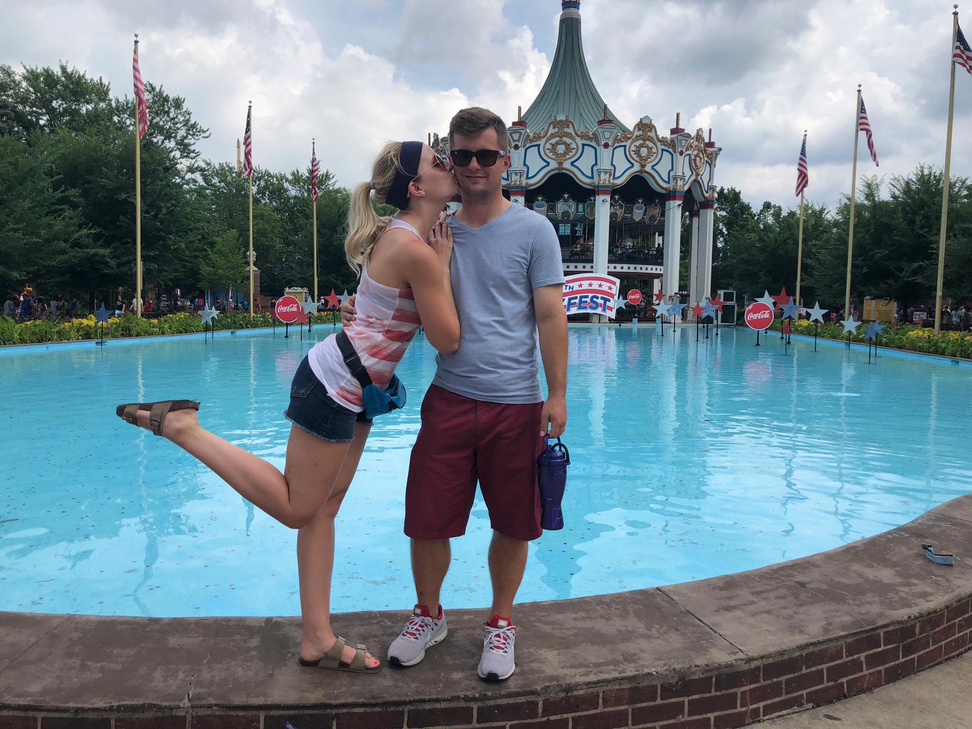 How we spent our 2018 Fourth of July! Seriously the hottest day of the year.