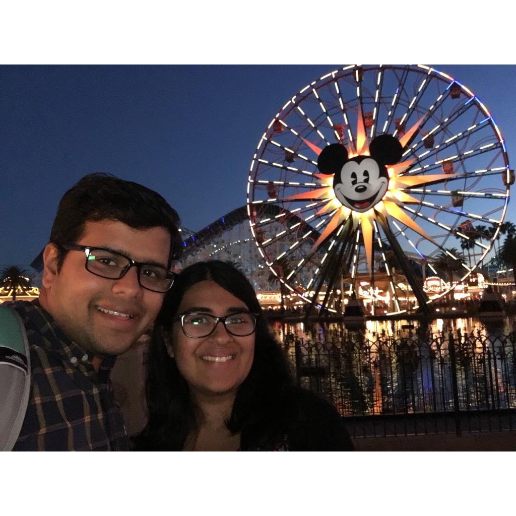 Disneyland is definitely a happier place when we are next to each other!