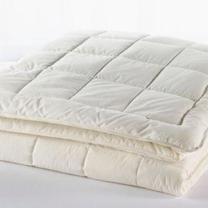 L.L. Bean King Ultrasoft Cotton Comforter King Cream Color