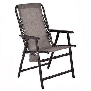 Giantex Poratable Folding Camping Fishing Beach Chair With Cup Holder Portable Folding Bag