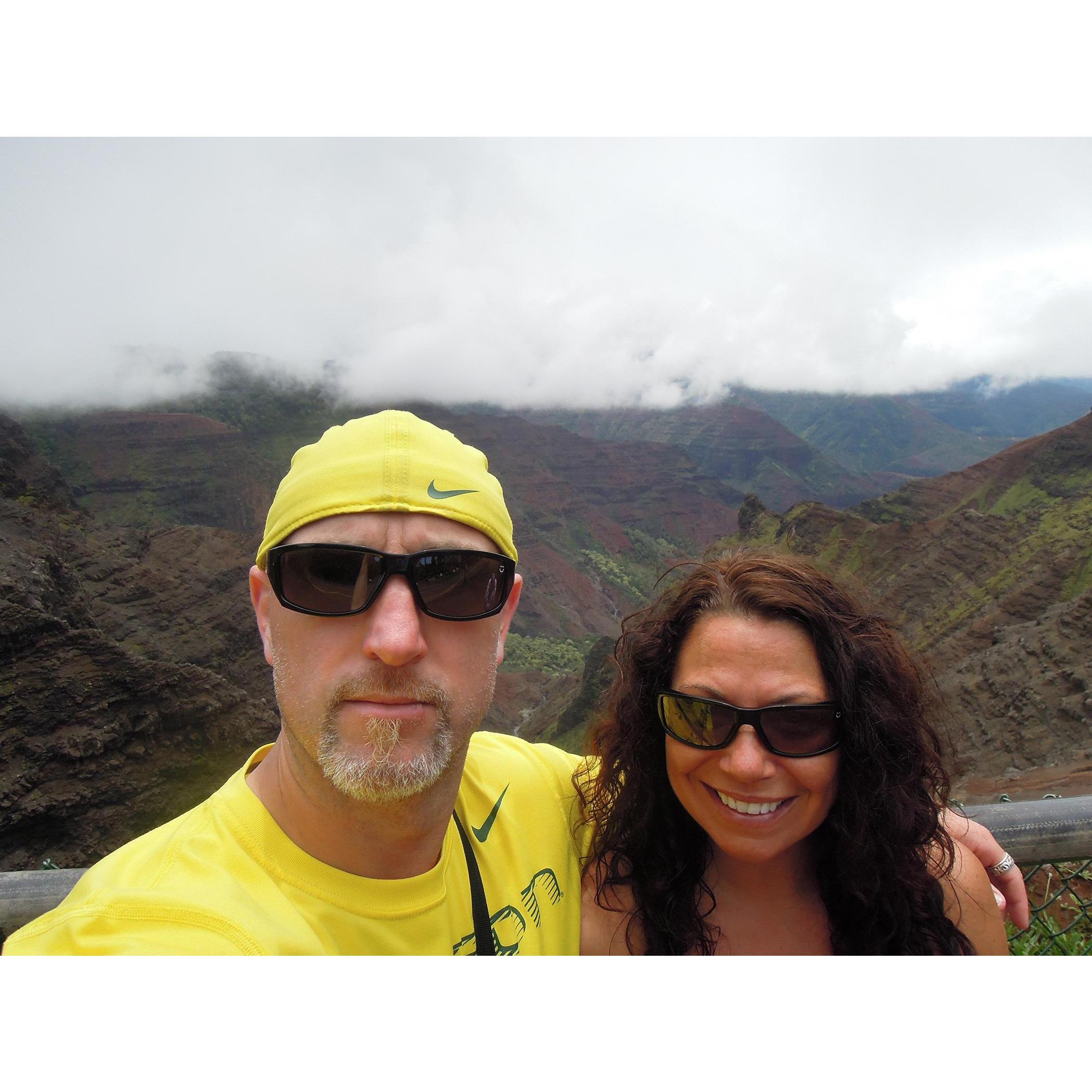 2013 trip to Hawaii. Got some good views of Waimea Canyon, otherwise known as the Grand Canyon of the Pacific.