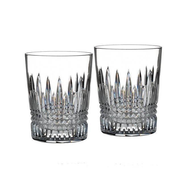 Waterford Lismore Diamond Double Old Fashioned Glass, Set of 2