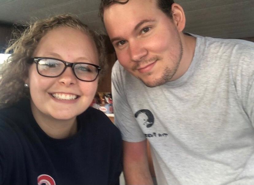 Our first mini vacation together— a weekend houseboat rental with a few of Sam’s fraternity brothers!