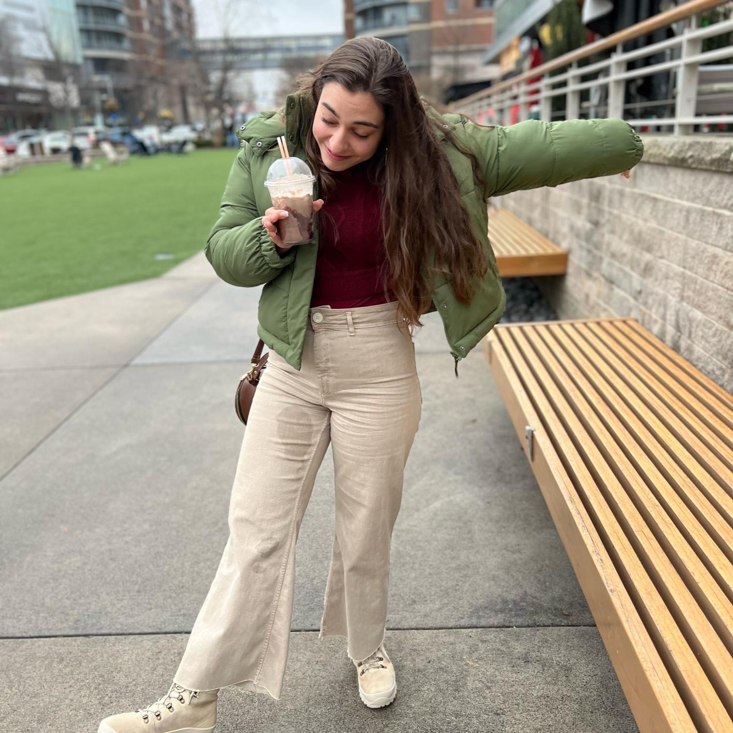 Just Tania being Tania...clumsy