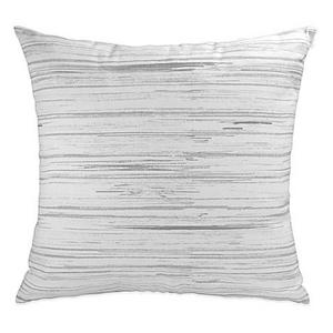 DKNY Loft Stripe Printed Square Throw Pillow in White