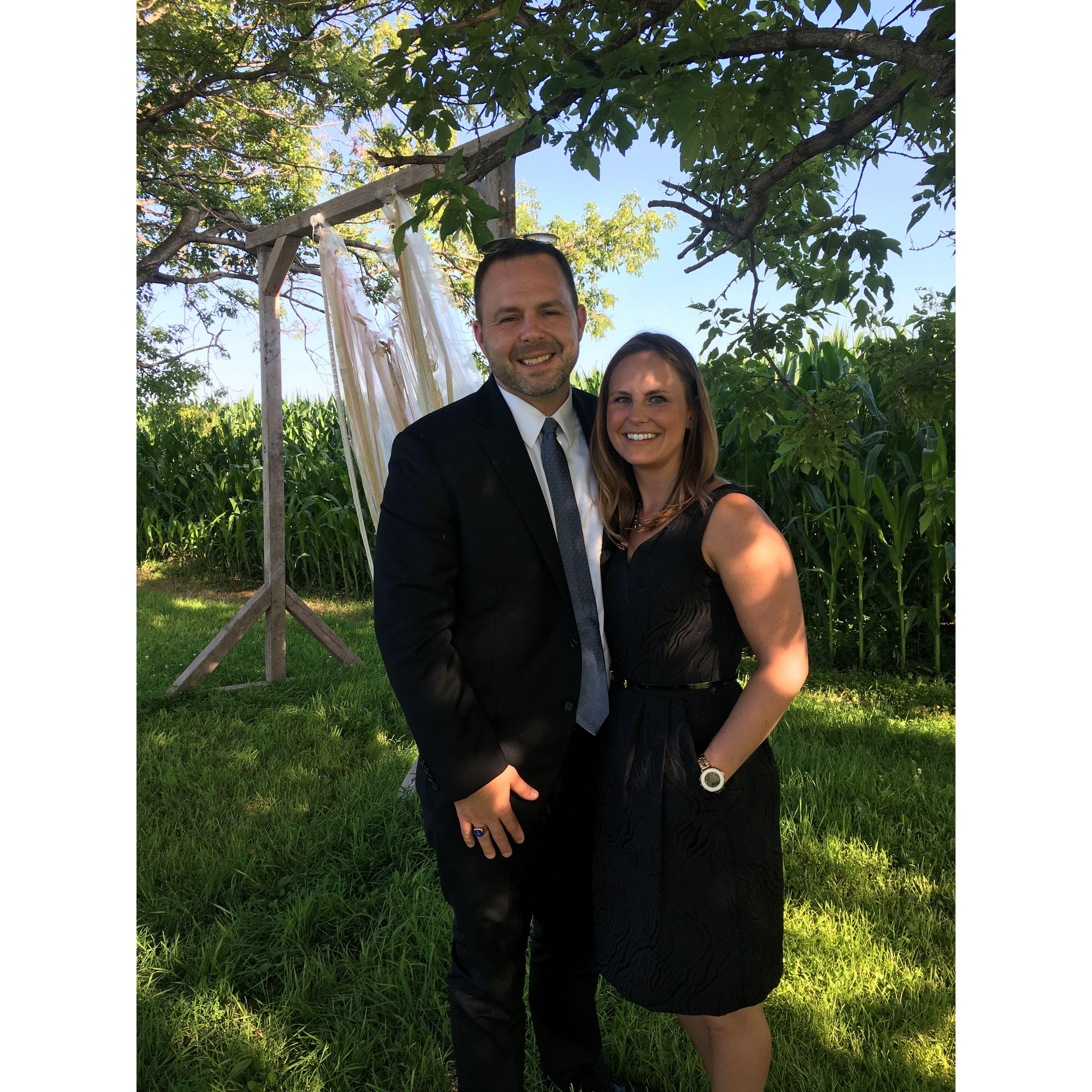 Sam and Chaela's wedding back in MN