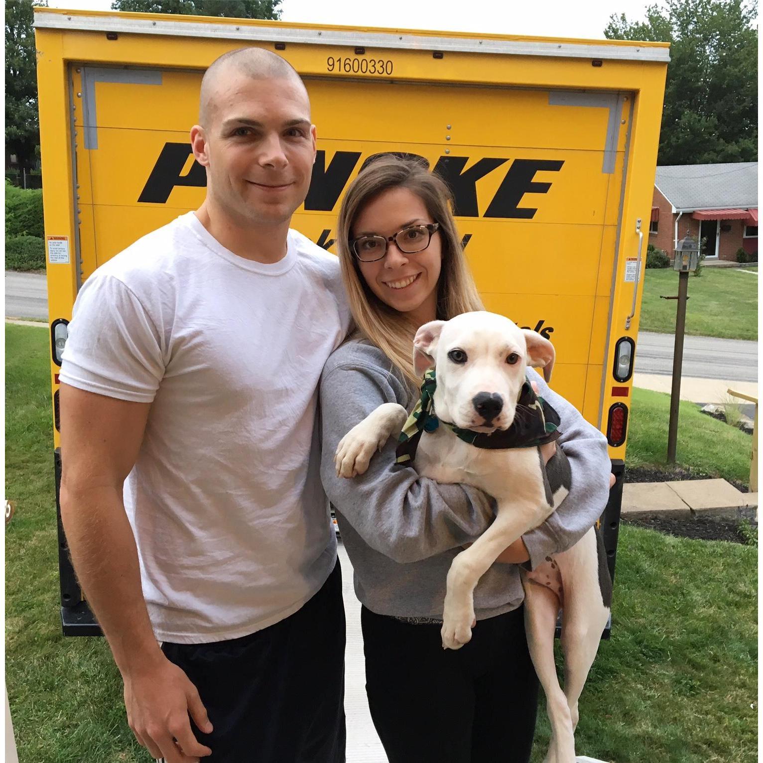 The day we moved from Pittsburgh to North Carolina!