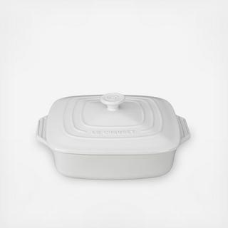 Covered Square Casserole Dish