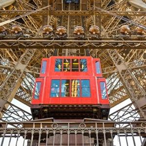 Two tickets to ride up the Eiffel Tower