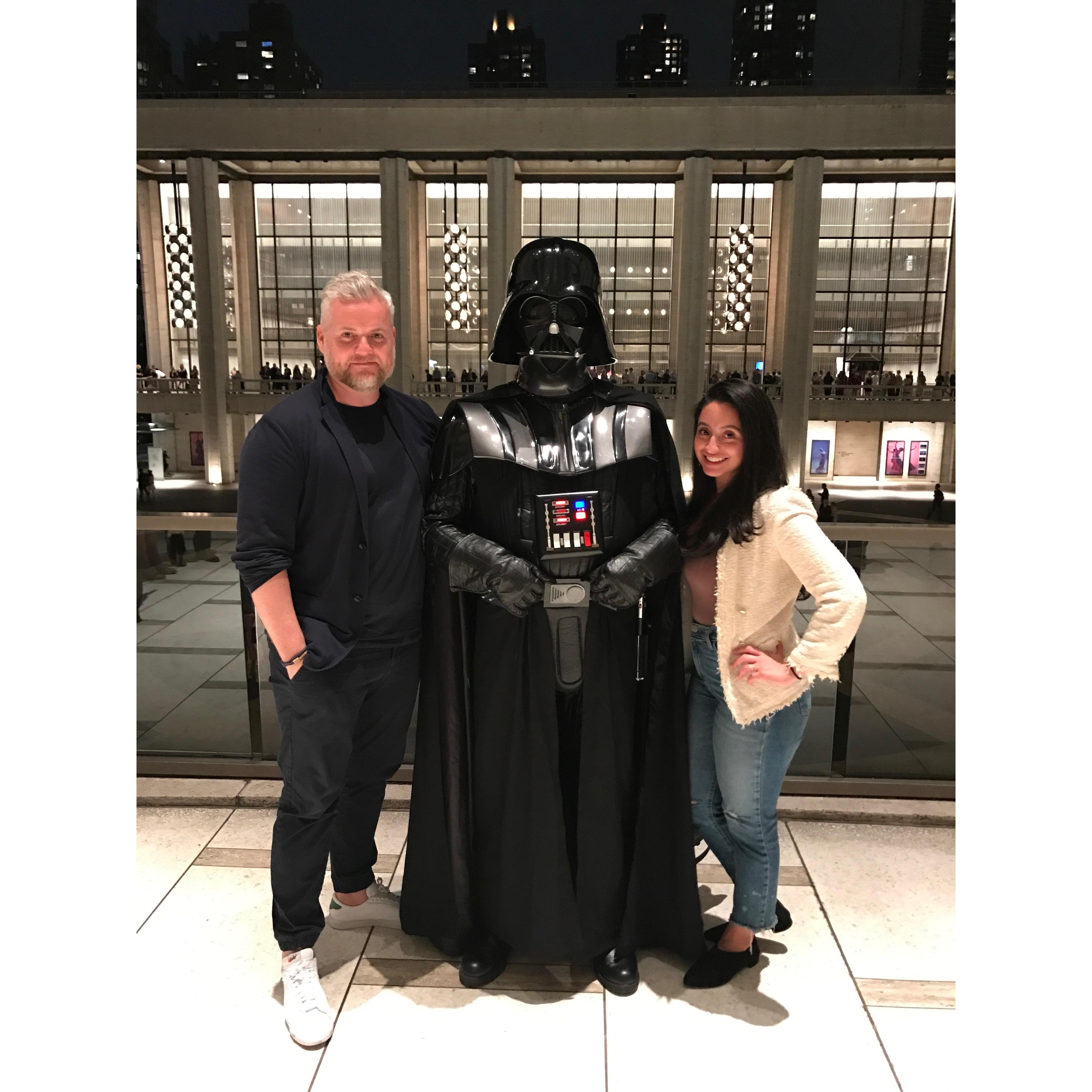 Hanging with the Dark Side: NY Philharmonic, 'The Art Of The Score: Return Of The Jedi' - October 5th, 2017.