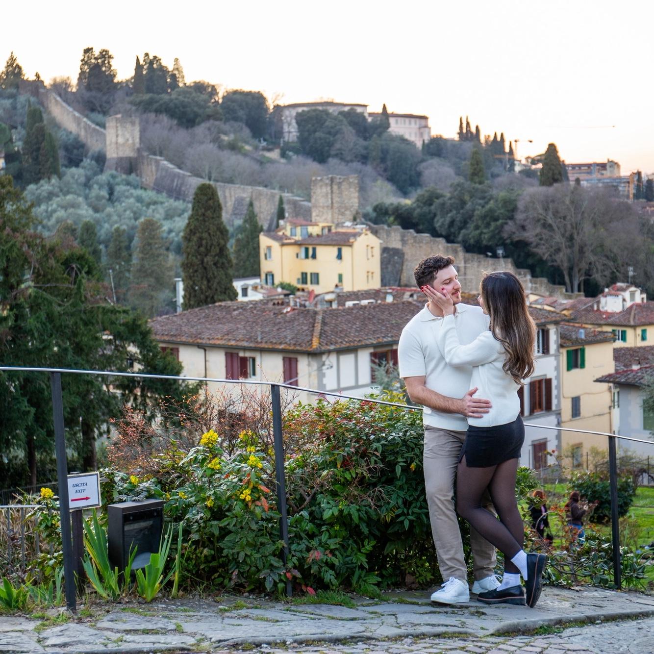 Proposal in Florence, Italy. March 4, 2025. 🤍