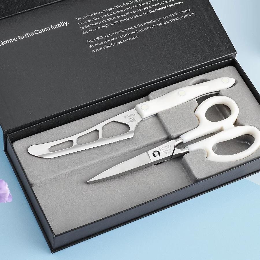 Shear Entertainer Set | Gift-Boxed Knife Sets by Cutco- in Pearl