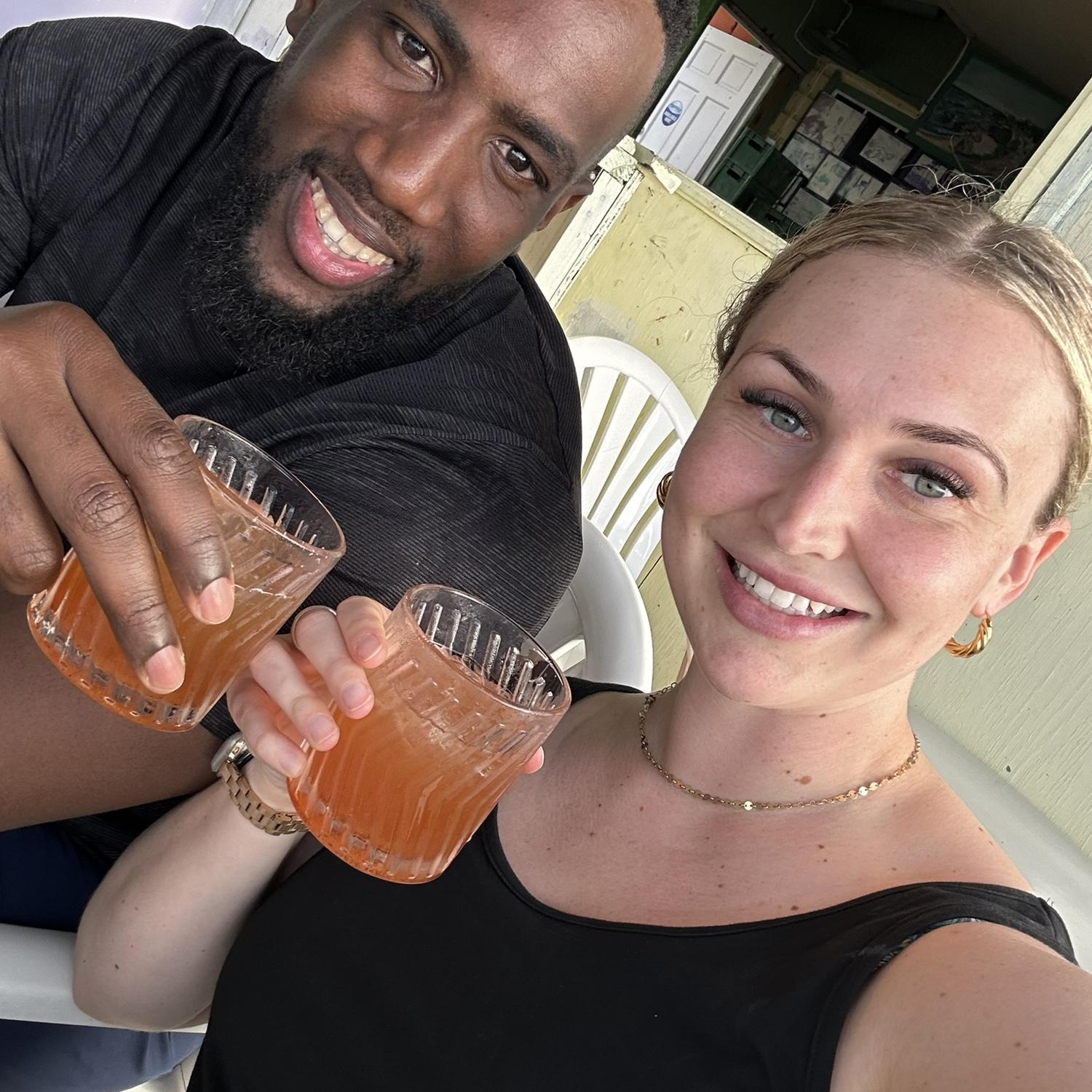 Camille’s first trip to Barbados