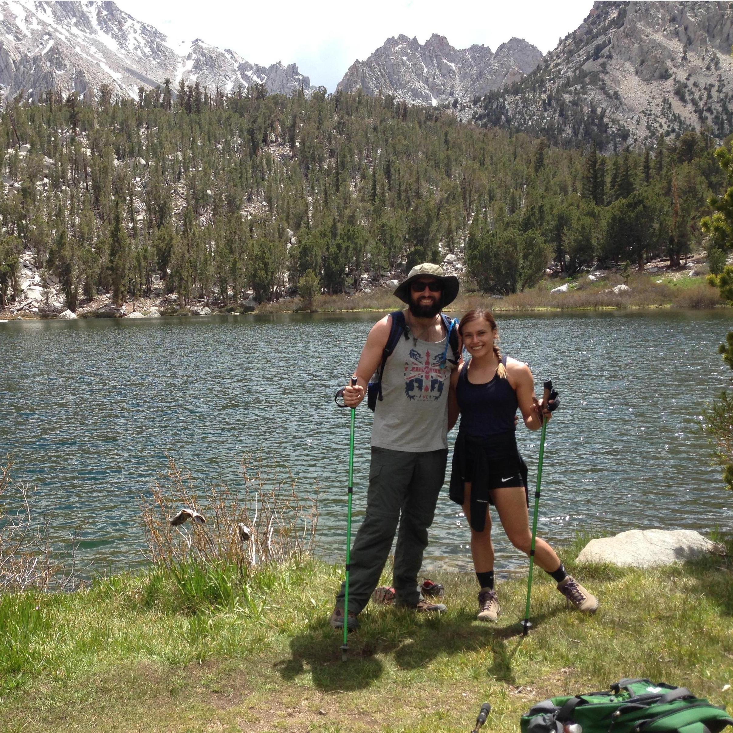 Jake spent a summer in Onion Valley, California as a campground host in 2015