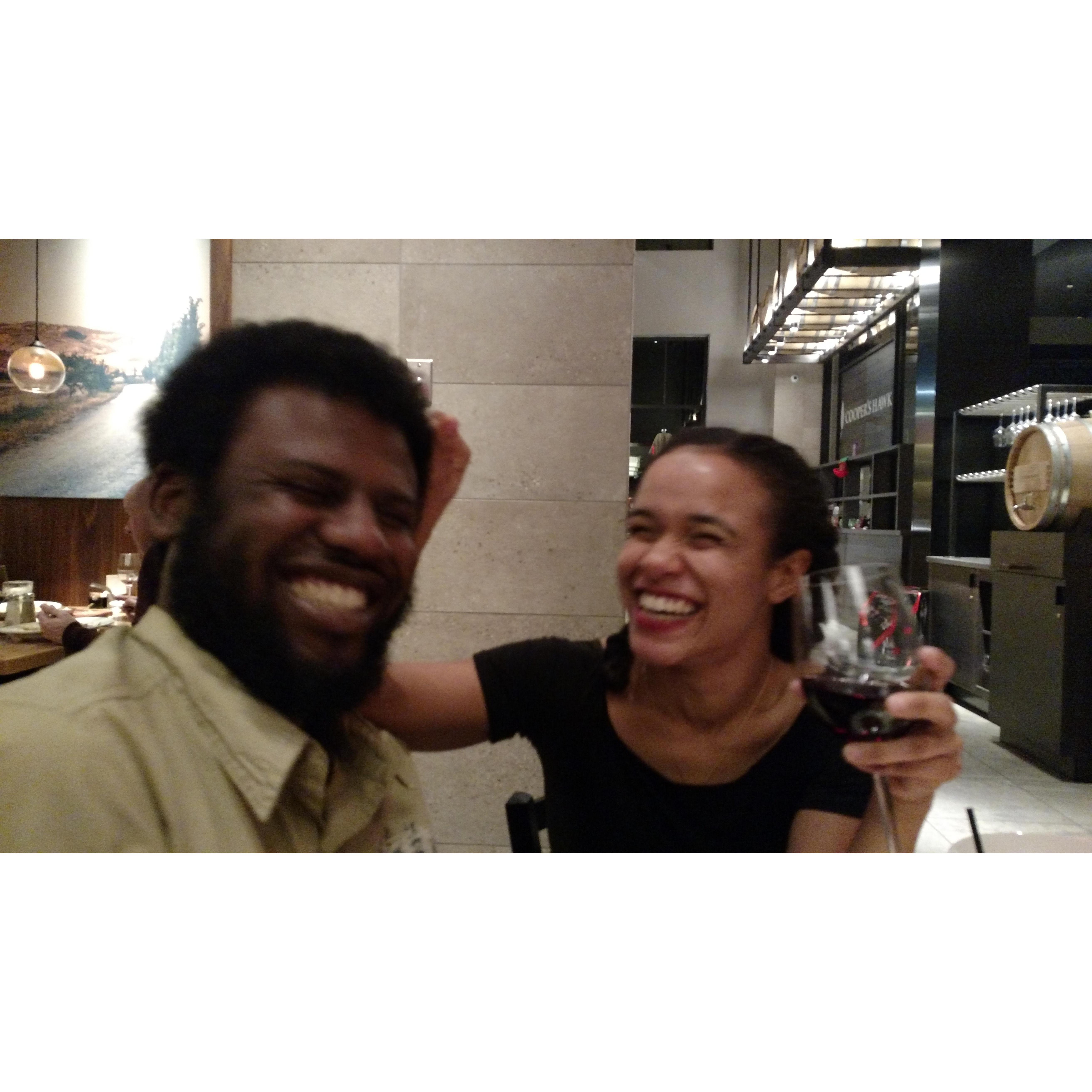 Jill's birthday dinner 2018