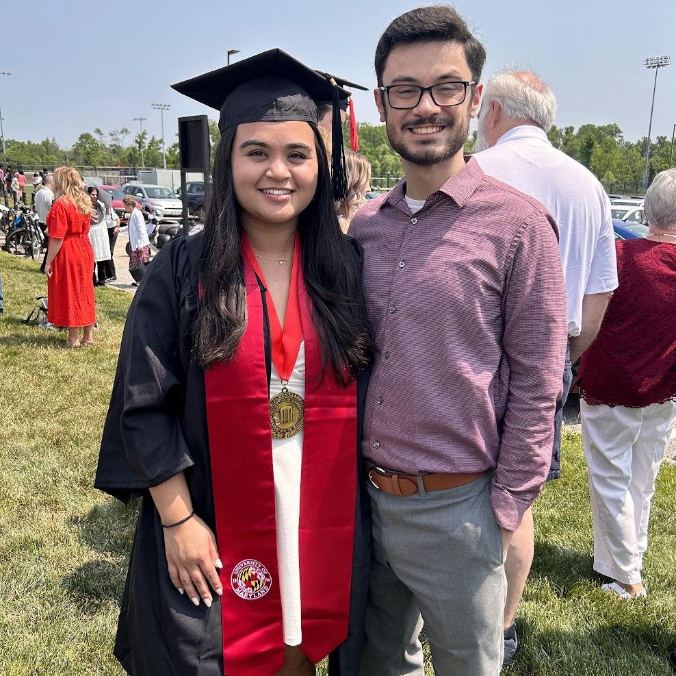 Ashley's college graduation