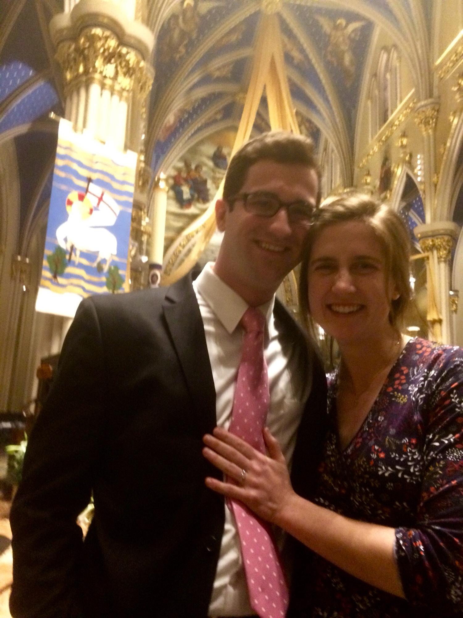 Easter 2018 at the Basilica at Notre Dame.