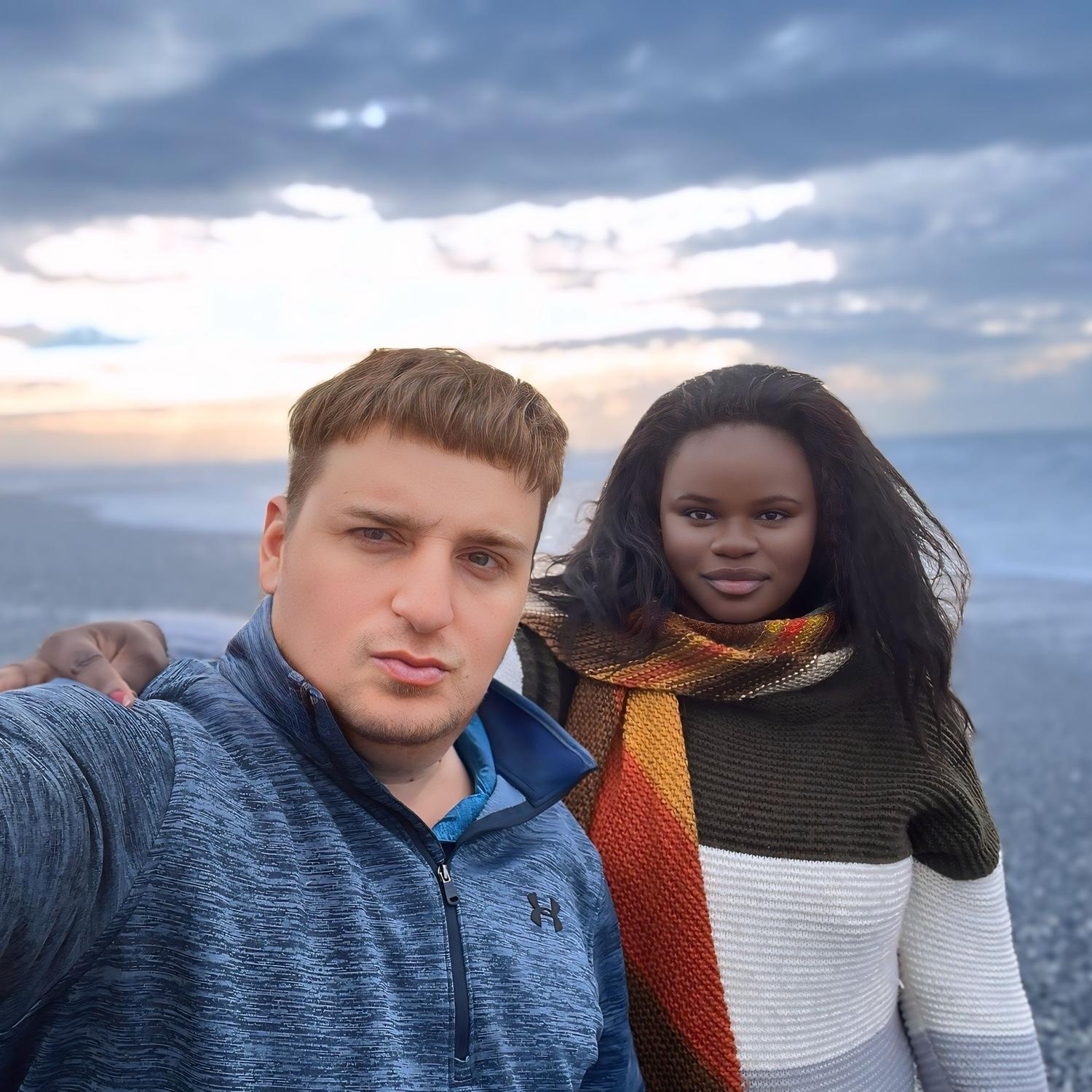 A peaceful moment by the ocean where we dreamed about our future, thanked God for our journey, and felt forever beginning.