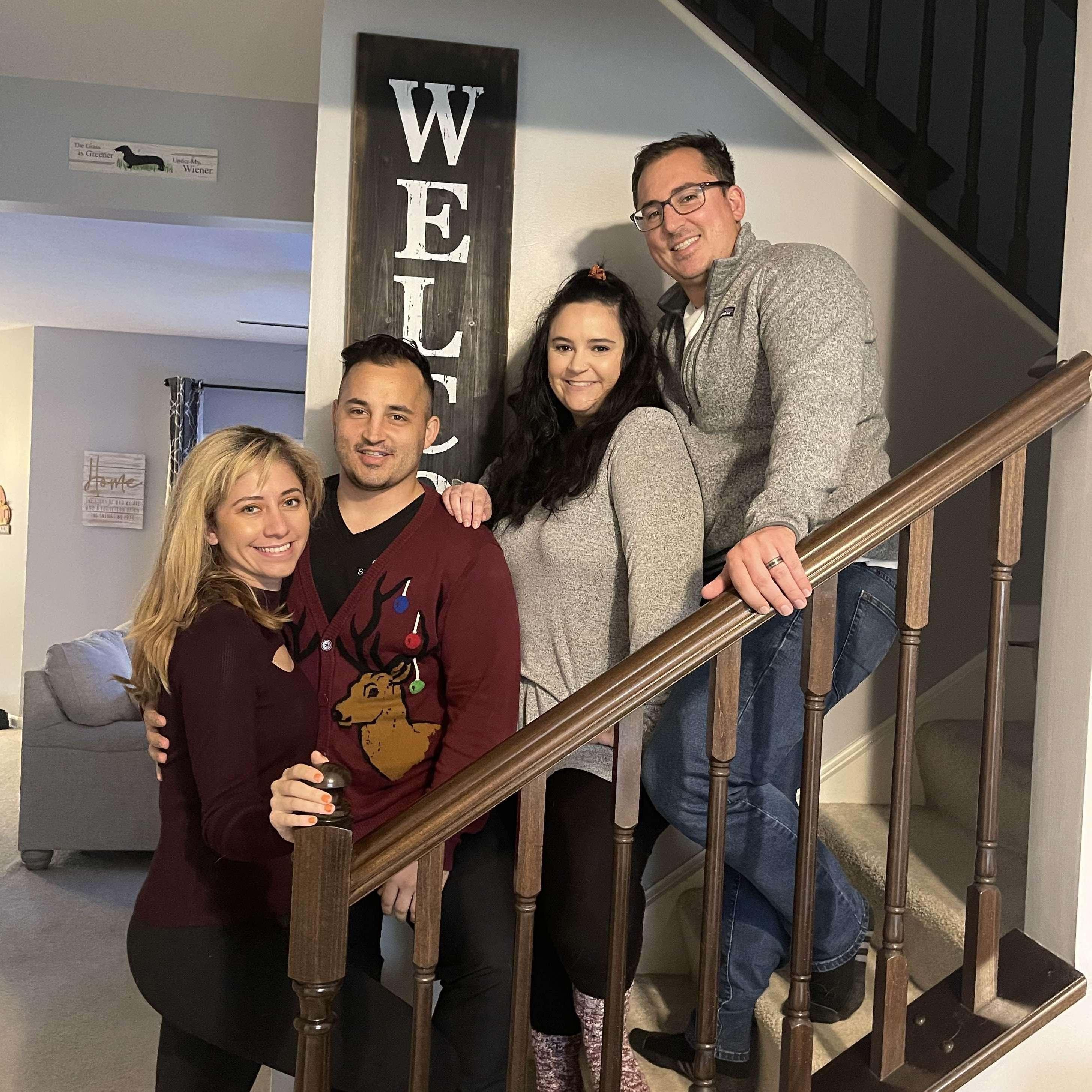 Visiting Daniel and Courtney for Thanksgiving 2021!